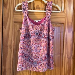 New Rose + Olive tank